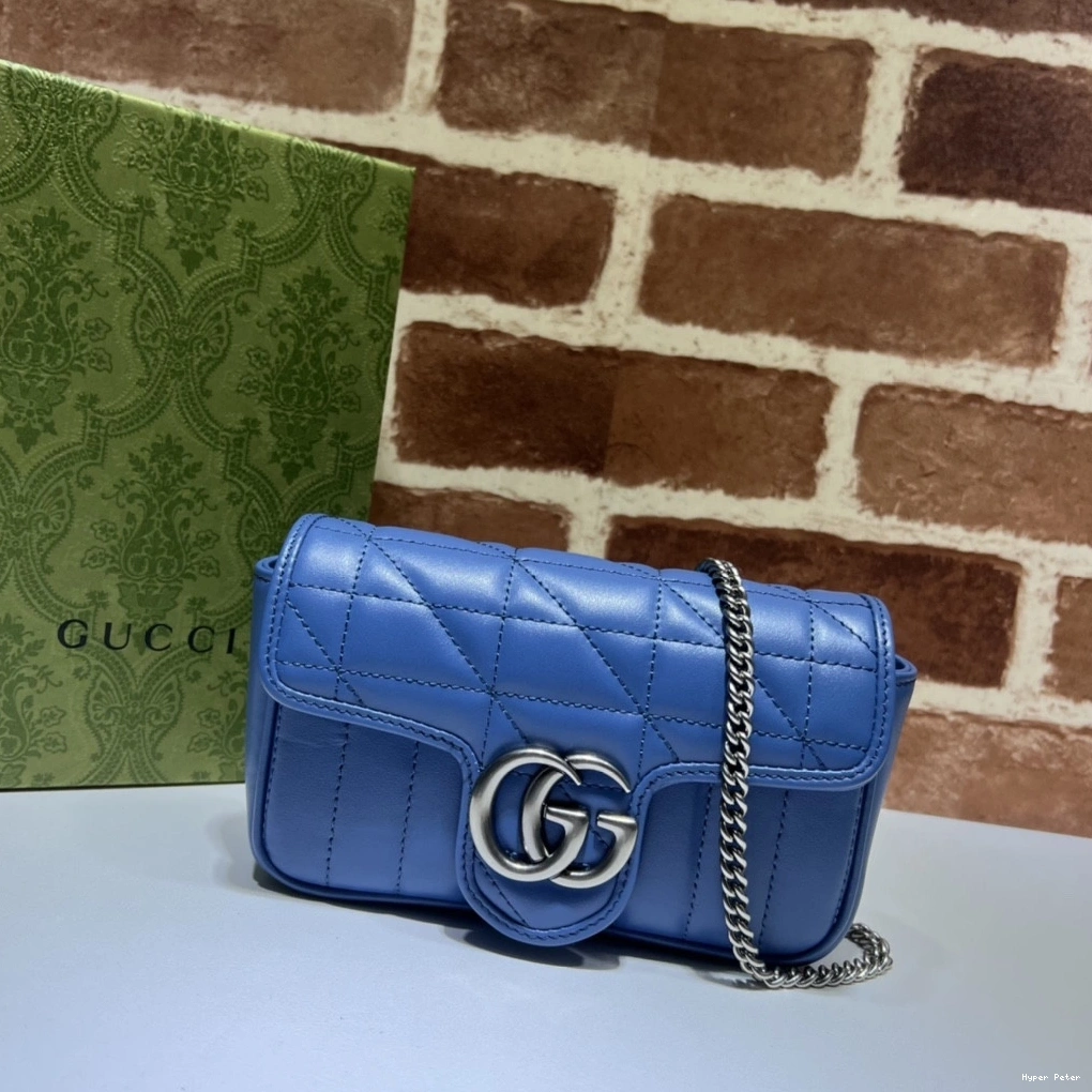 Hyper Peter Marmont GG belt bag-16.5*10*5cm Gucci 0709